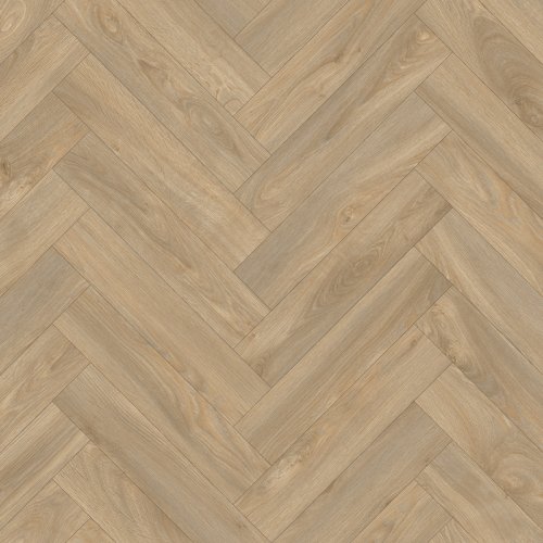 Viking Bay - Sepia Herringbone - 2M Width